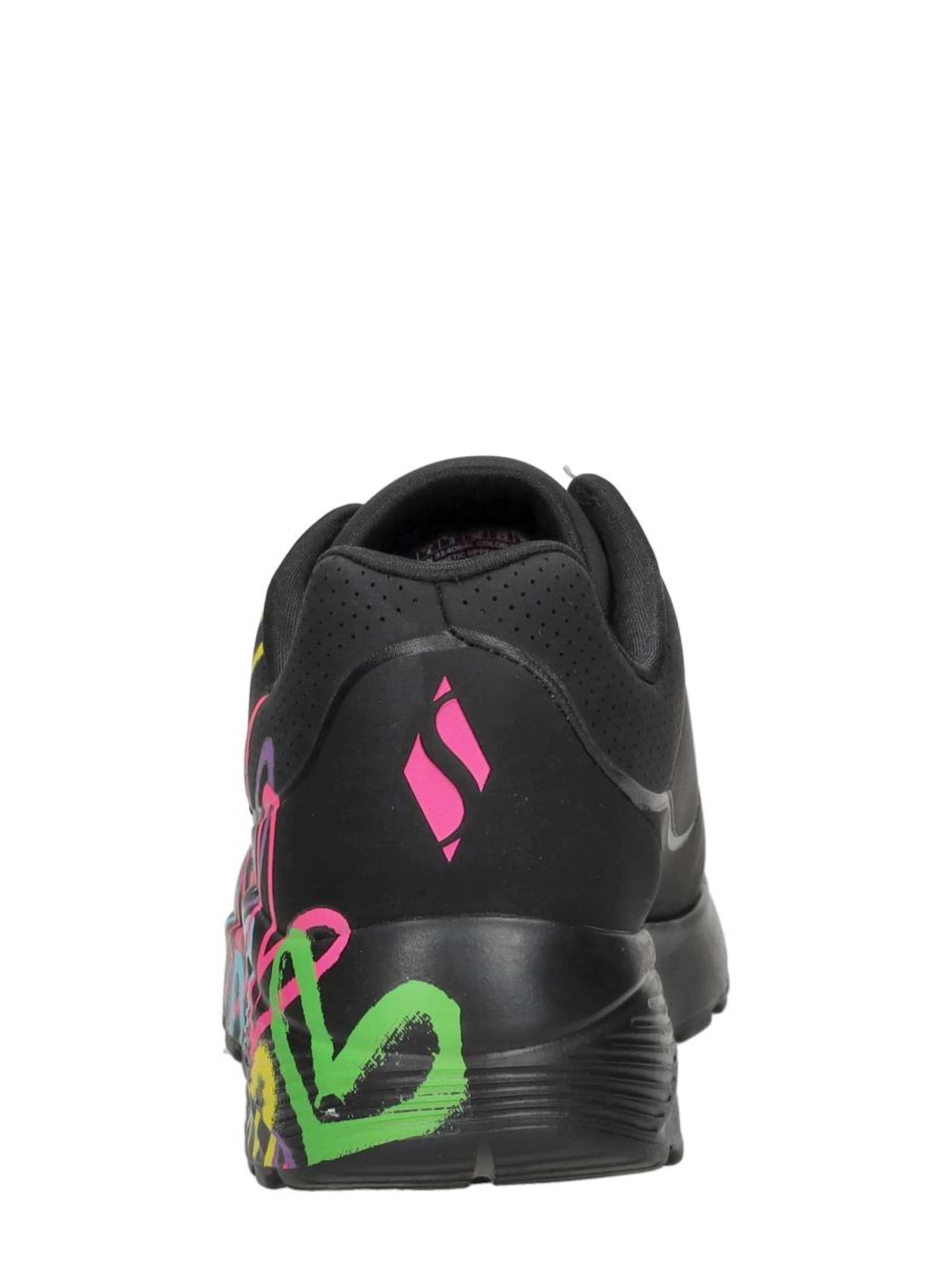 SKECHERS Sneakers 'Jgoldcrown: Uno Lite' in Zwart