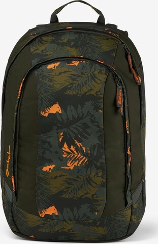 Zaino 'Air' di Satch in verde: frontale