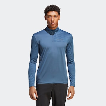 ADIDAS TERREX Performance shirt 'Multi' in Blue: front