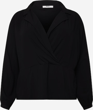 ABOUT YOU Curvy Blouse 'Franja' in Black: front