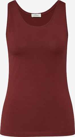 T-shirt s.Oliver en rouge : devant