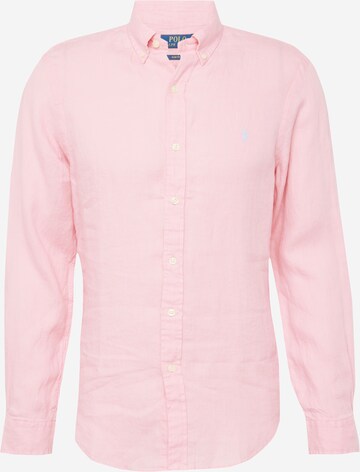 Polo Ralph Lauren Button Up Shirt in Pink: front