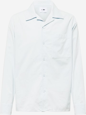 NN07 Regular fit Button Up Shirt 'Julio' in Blue: front