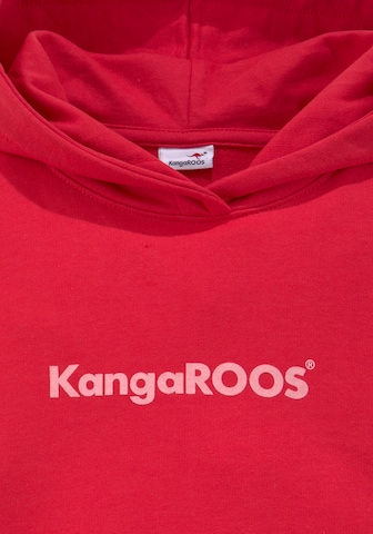 KangaROOS Sweatshirt in Rot