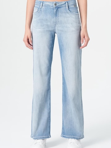 M.O.D MIRACLE OF DENIM - Perna larga Calças de ganga em azul