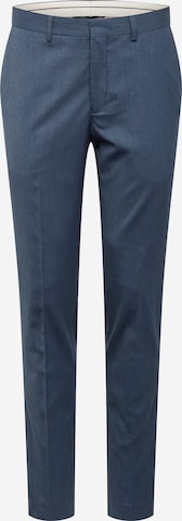 SELECTED HOMME - regular Pantalón de pinzas en azul: frente