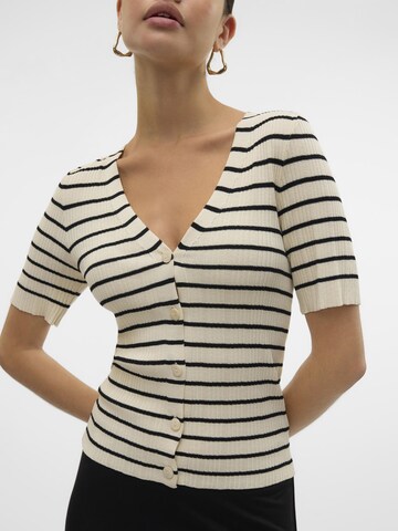 VERO MODA Cardigan 'VMREBECCA' i beige