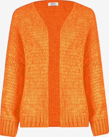 SASSYCLASSY Oversized Cardigan in Orange: front