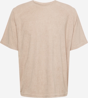 Redefined Rebel T-shirt 'Simon' i beige: framsida