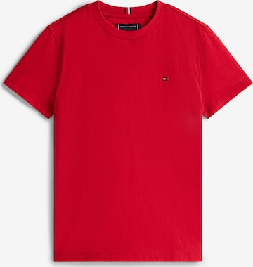 TOMMY HILFIGER Shirt 'ESSENTIAL' in Red: front