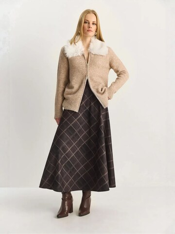 Jupe Bianco Lucci en marron