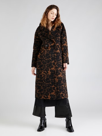 River Island Between-seasons coat in Brown: front