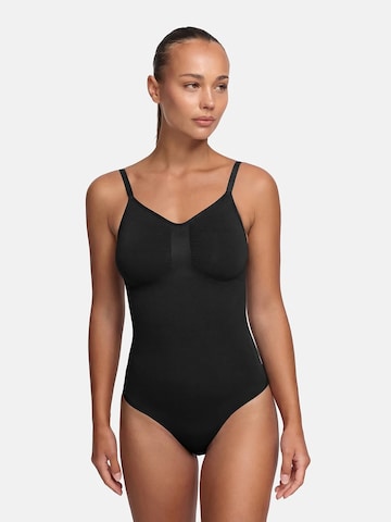 Body modelant 'Bodysuit Sculpting Shapewear mit Slip' cfab (formerly creamy fabrics) en noir : devant