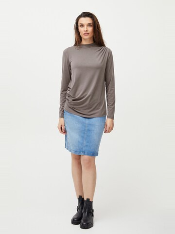 Maglietta 'Lippa' di PULZ Jeans in grigio