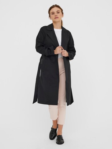 VERO MODA Between-Seasons Coat 'LOU' in Black