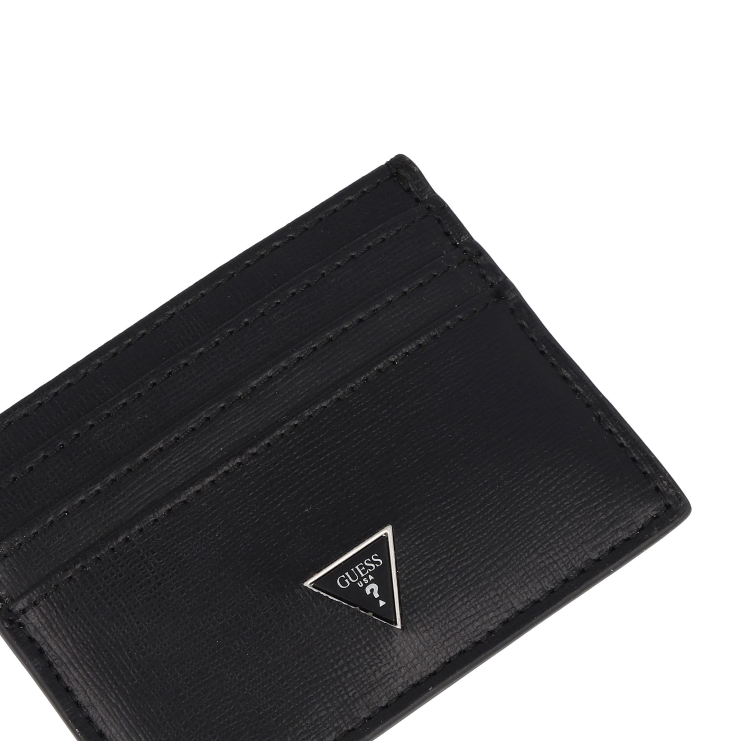 Étui 'MILANO CARD HOLDER' GUESS en noir