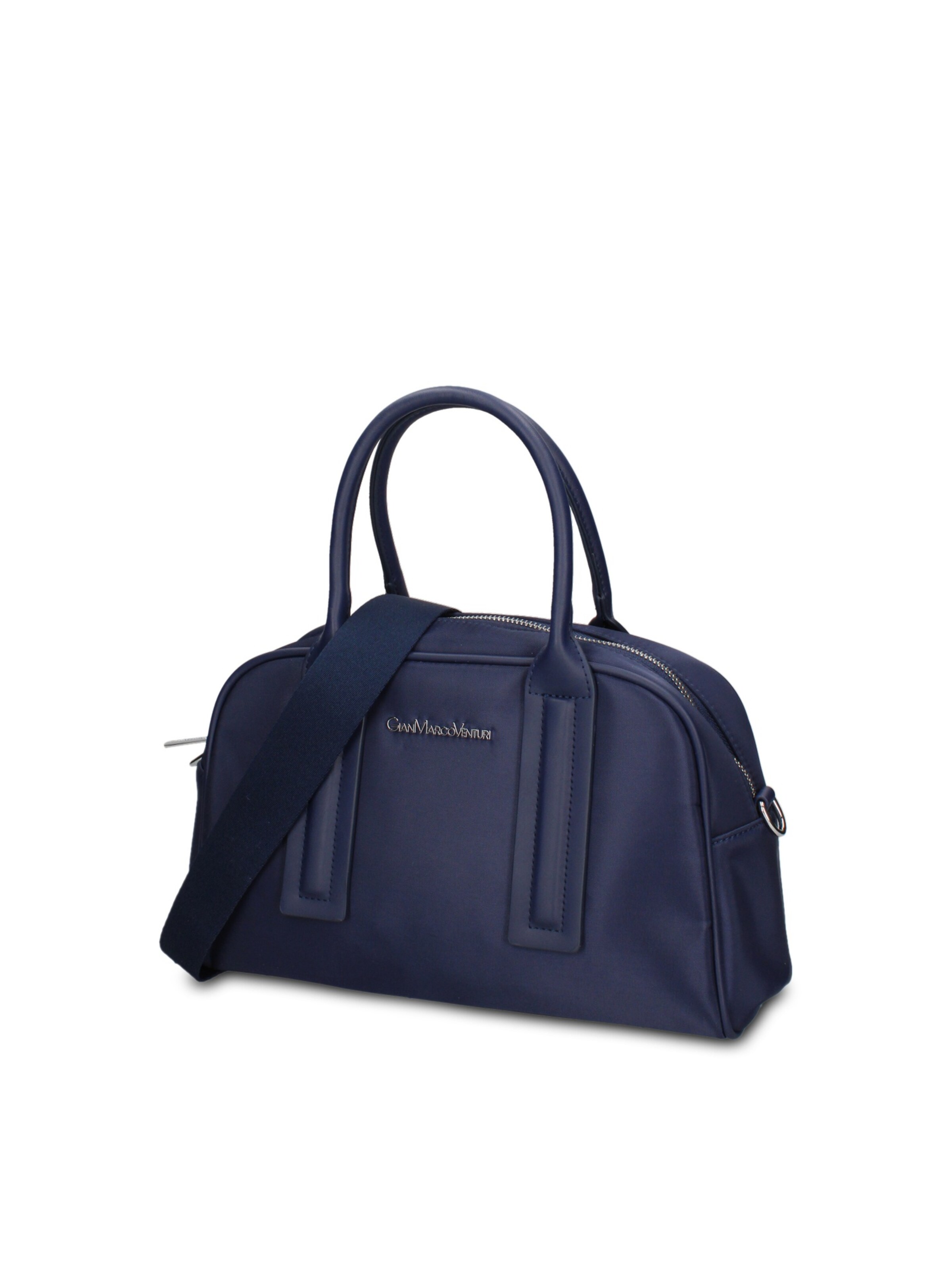 Borsa a mano 'Borsa a Mano Donna Celeste Nova Vegan Leather' di GianMarco Venturi in blu: frontale