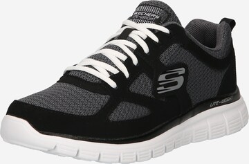 SKECHERS - Sapatilhas baixas em preto: frente