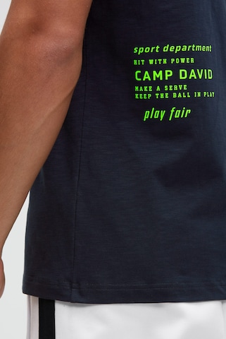 CAMP DAVID Shirt in Blue