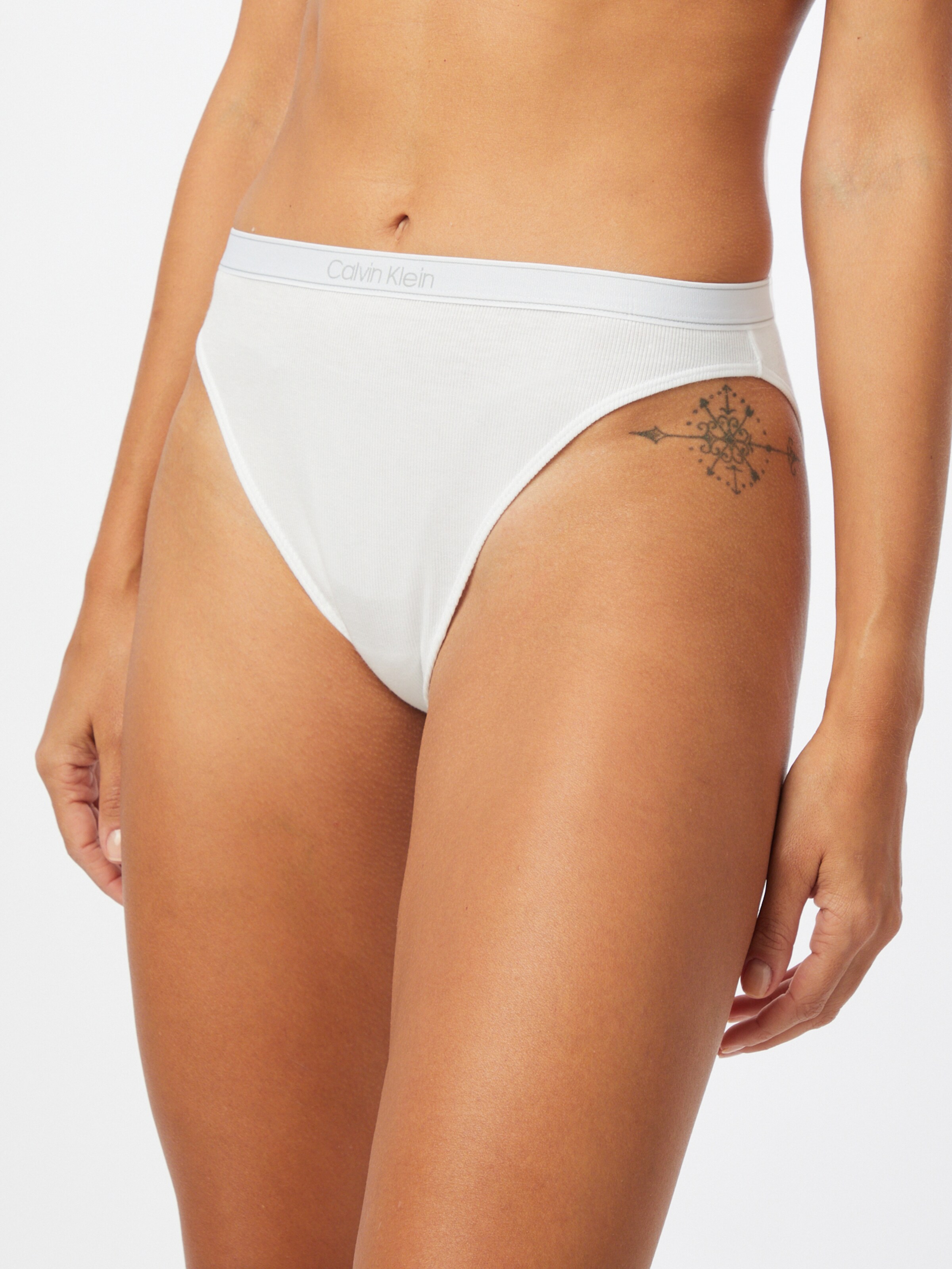 Frauen Wäsche Calvin Klein Underwear Slip 'Cheeky' in Weiß - PX58778