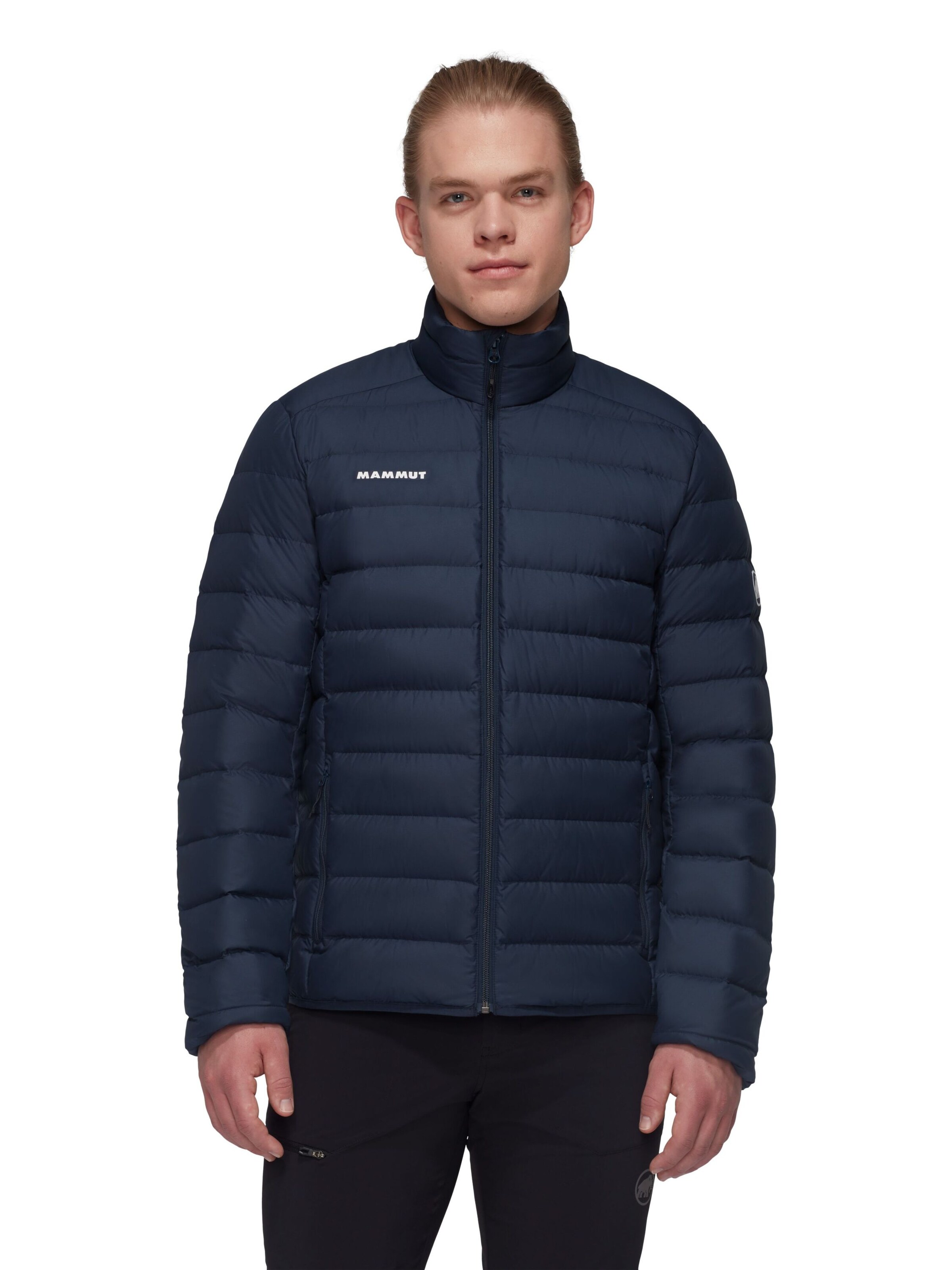 MAMMUT Outdoor jacket in Blue: front