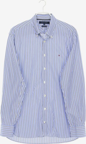 TOMMY HILFIGER Button Up Shirt in L in Blue: front