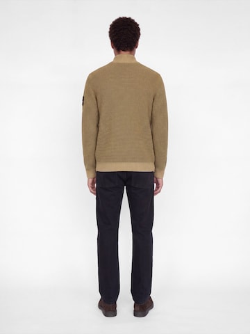 JACK & JONES Sweater 'JJELIAS' in Brown