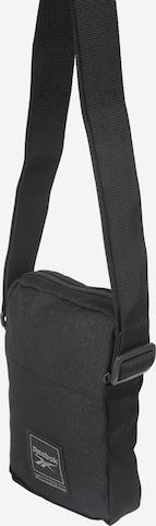 Borsa sportiva di Reebok in nero: frontale