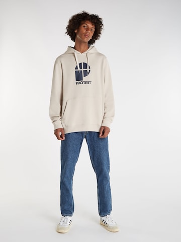 PROTEST Pullover 'CLASSIC LOGO HOODY' in Weiß