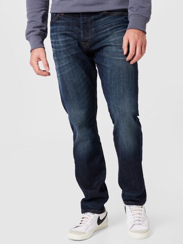 JACK & JONES Regular Jeans 'Chris' in Blue: front