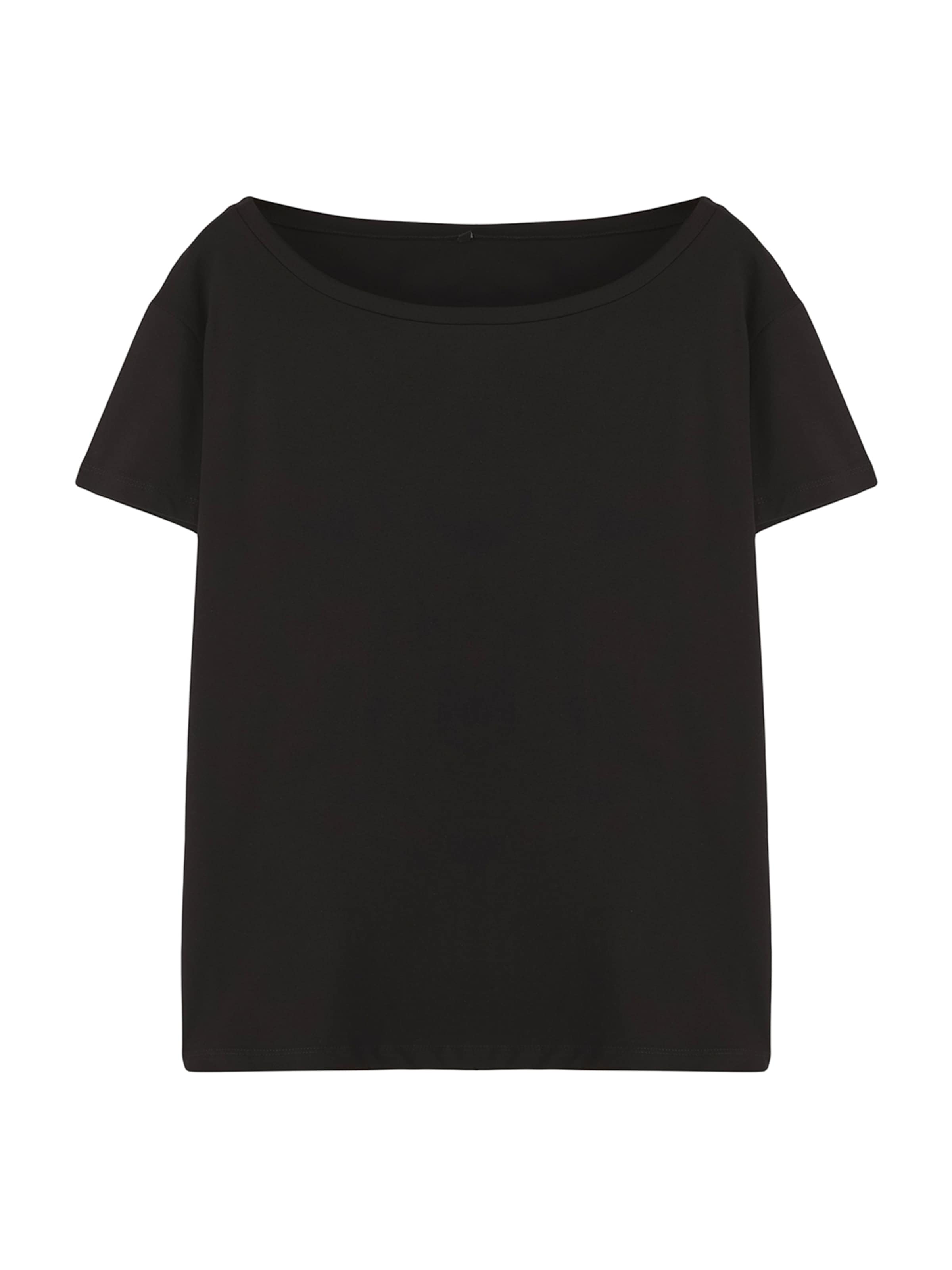 T-shirt Trendyol en noir : devant