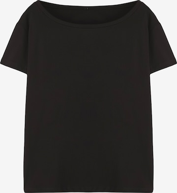 T-shirt Trendyol en noir : devant