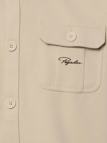 Pegador Regular fit Button Up Shirt 'Almora' in Beige