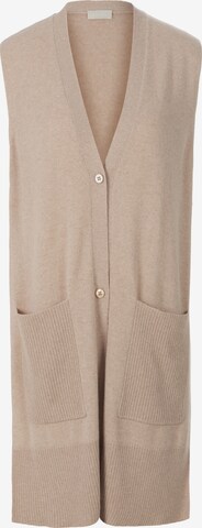 Cardigan 'New Wool' include en beige : devant