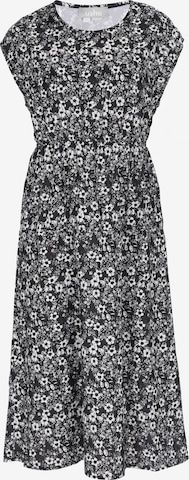 Robe Usha en noir : devant