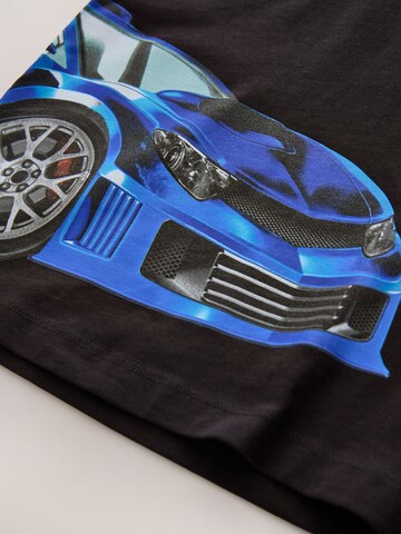 Tricou 'Fast and Furious' de la Next pe negru