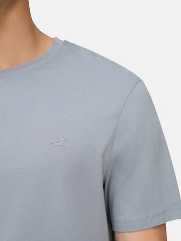 CAMEL ACTIVE T-Shirt aus reiner Baumwolle in Blau