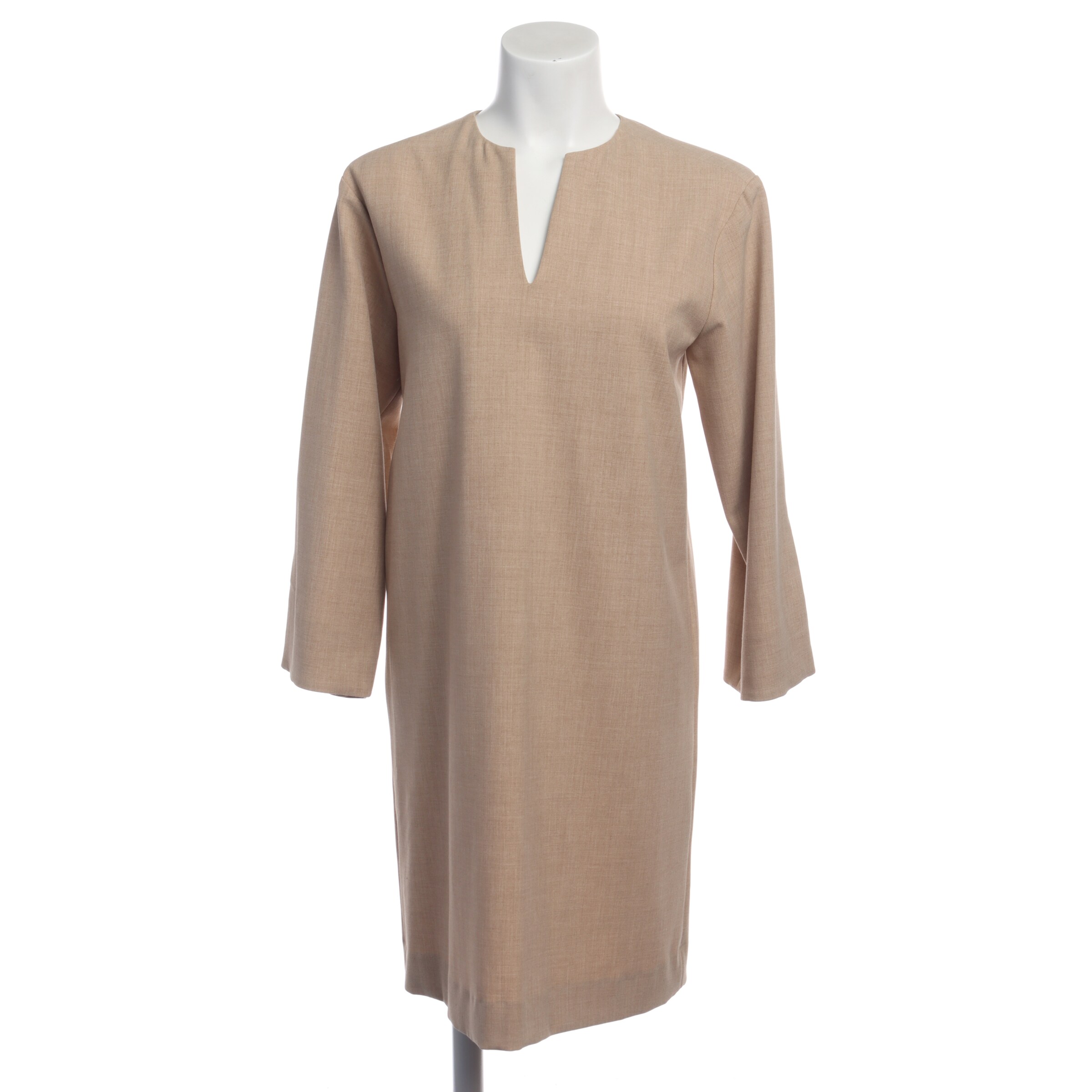 By Malene Birger Kleid S in Braun: Vorderseite