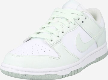 Nike Sportswear Низкие кроссовки 'DUNK LOW NEXT NATURE' в Белый: спереди
