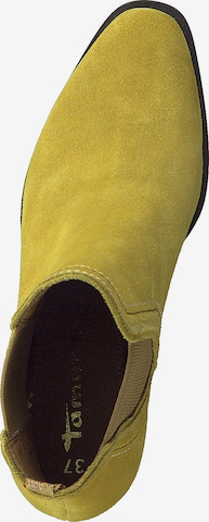 TAMARIS Chelsea Boots in Yellow