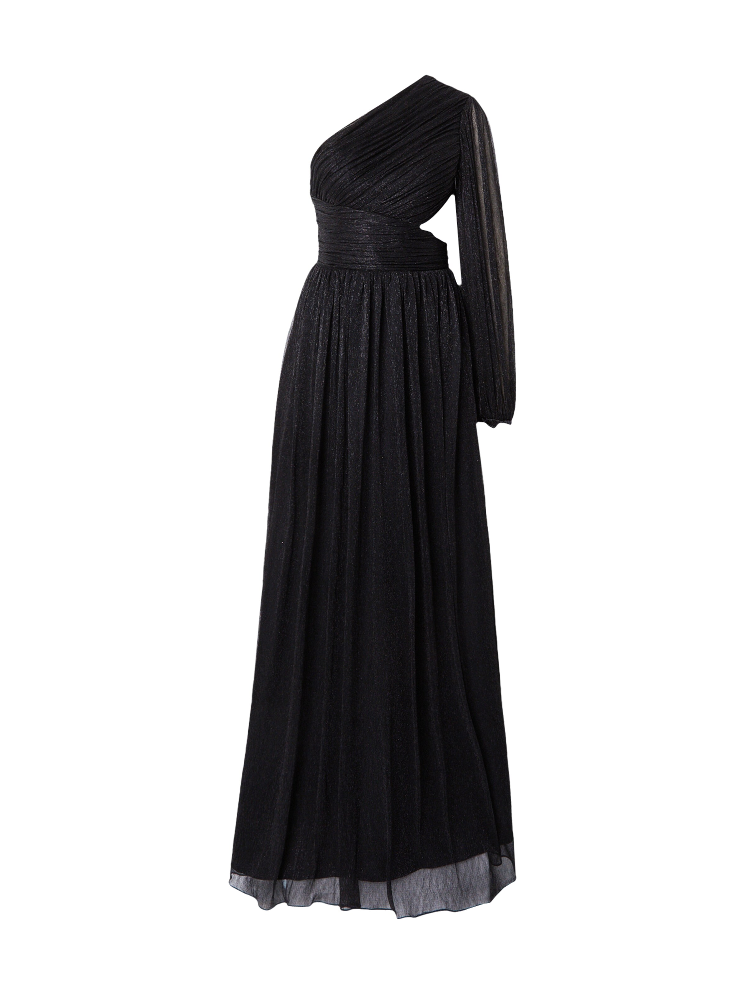 Robe de soirée Unique en noir : devant