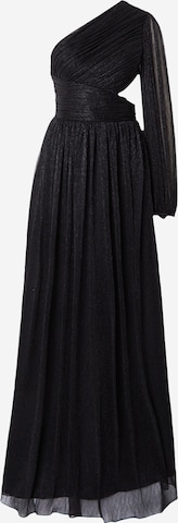 UniqueVečernja haljina - crna boja: prednji dio