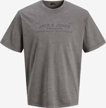 JACK & JONES - Camiseta en gris: frente