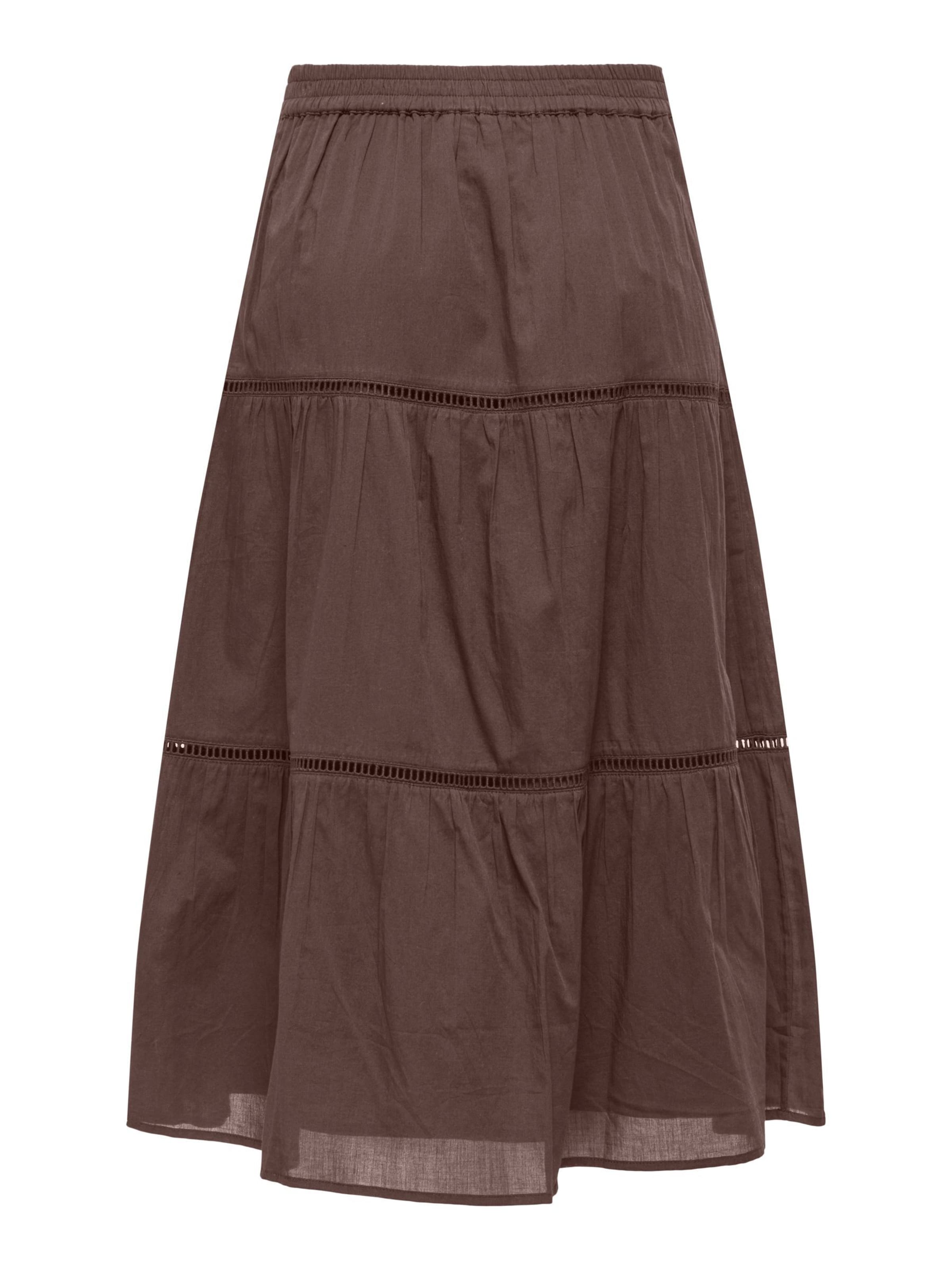 Jupe 'ONLIsabella' ONLY en marron