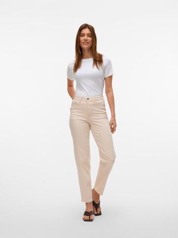 VERO MODA Loosefit Jeans 'TESSA' i beige