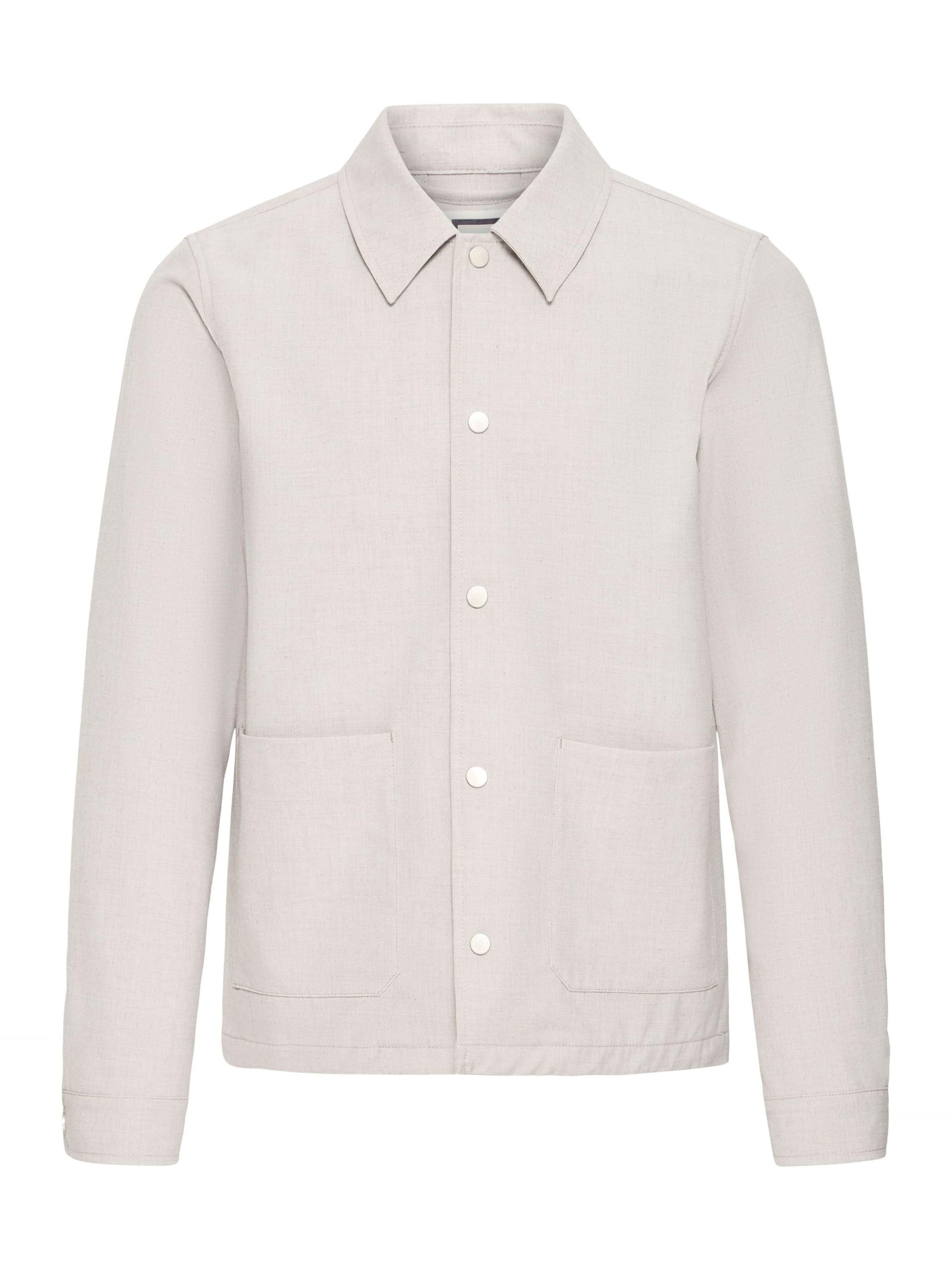 Casual Friday Tussenjas ' CFValer Stretch ' in Beige: voorkant