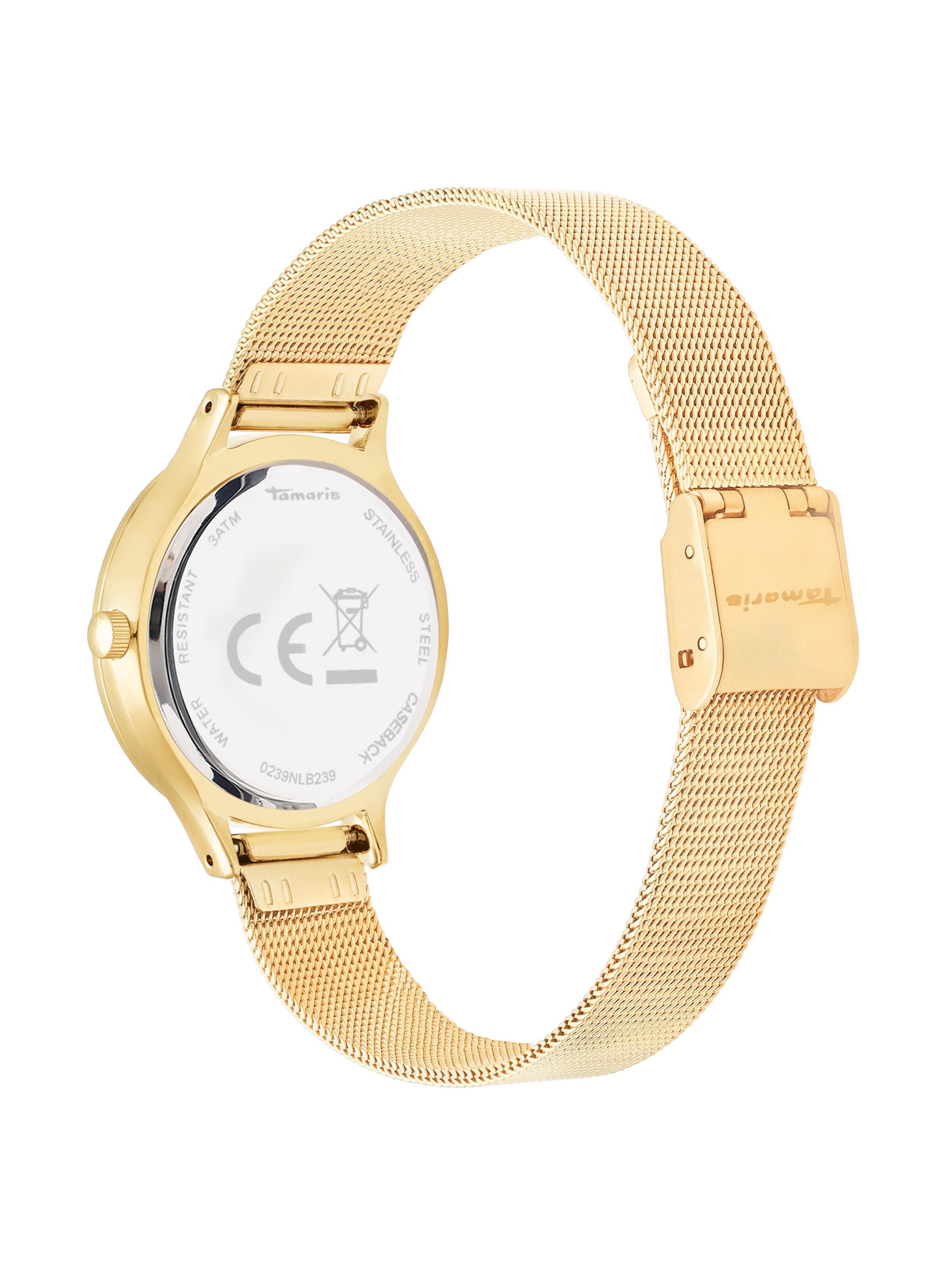 Montre à affichage analogique Tamaris en or