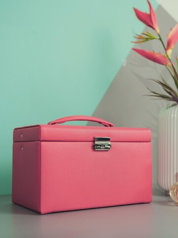 Friedrich23 Jewelry storage 'JOLIE Schmuckkästchen - Kreuznarben Optik' in Pink