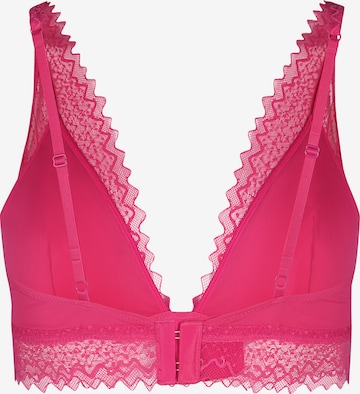 Skiny Triangle Bra in Pink