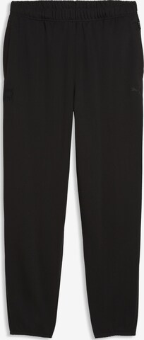 PUMA Regular Sports trousers in Black: front